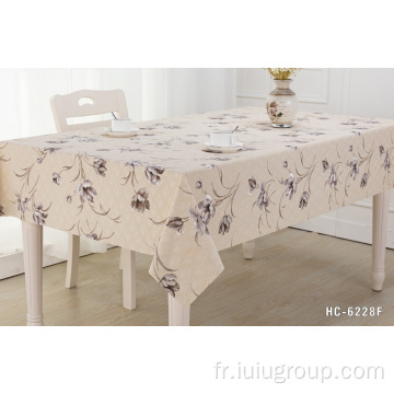 Nappe en PVC de belle décoration en relief de gros OEM